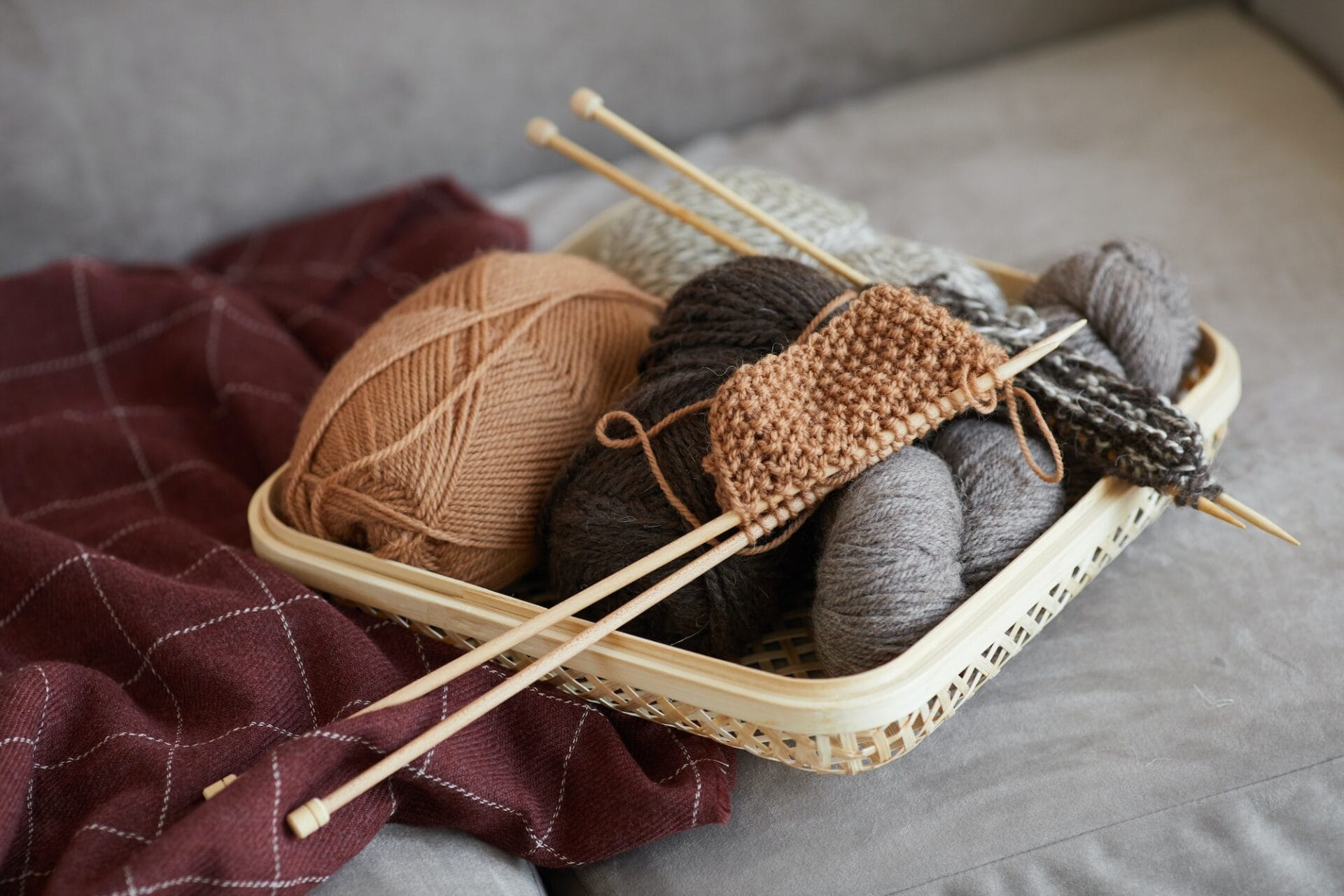 Wool for knitting