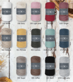 Durable Rope Macrame umweltfreundliches recyceltes Mischgarn