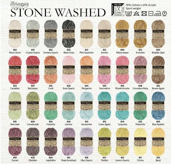 Front Stone Washed Scheepjes Stone Washed – Bild 1