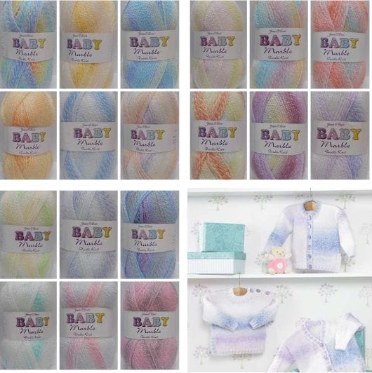 2102-Front Baby Marble Baby Marble DK - 100% Acryl - James C. Brett – Bild 1