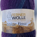 Color Flow  Ferner Wolle Superwash Qualität – Bild 2