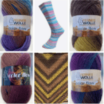 Color Flow  Ferner Wolle Superwash Qualität