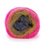 Poema Alpaca Luxusgarn Farbverlauf 101 Alpaka Effektgarn weich und wärmend